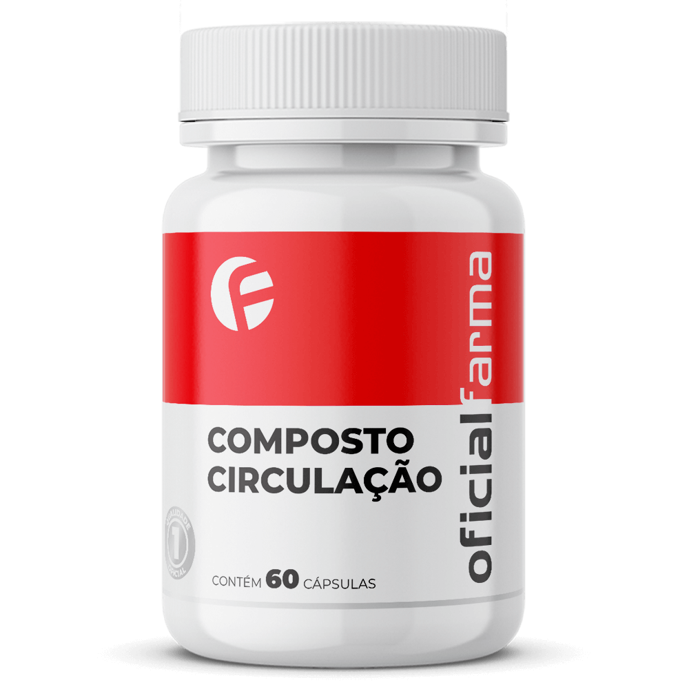 Composto Circula&ccedil;&atilde;o 60 C&aacute;psulas