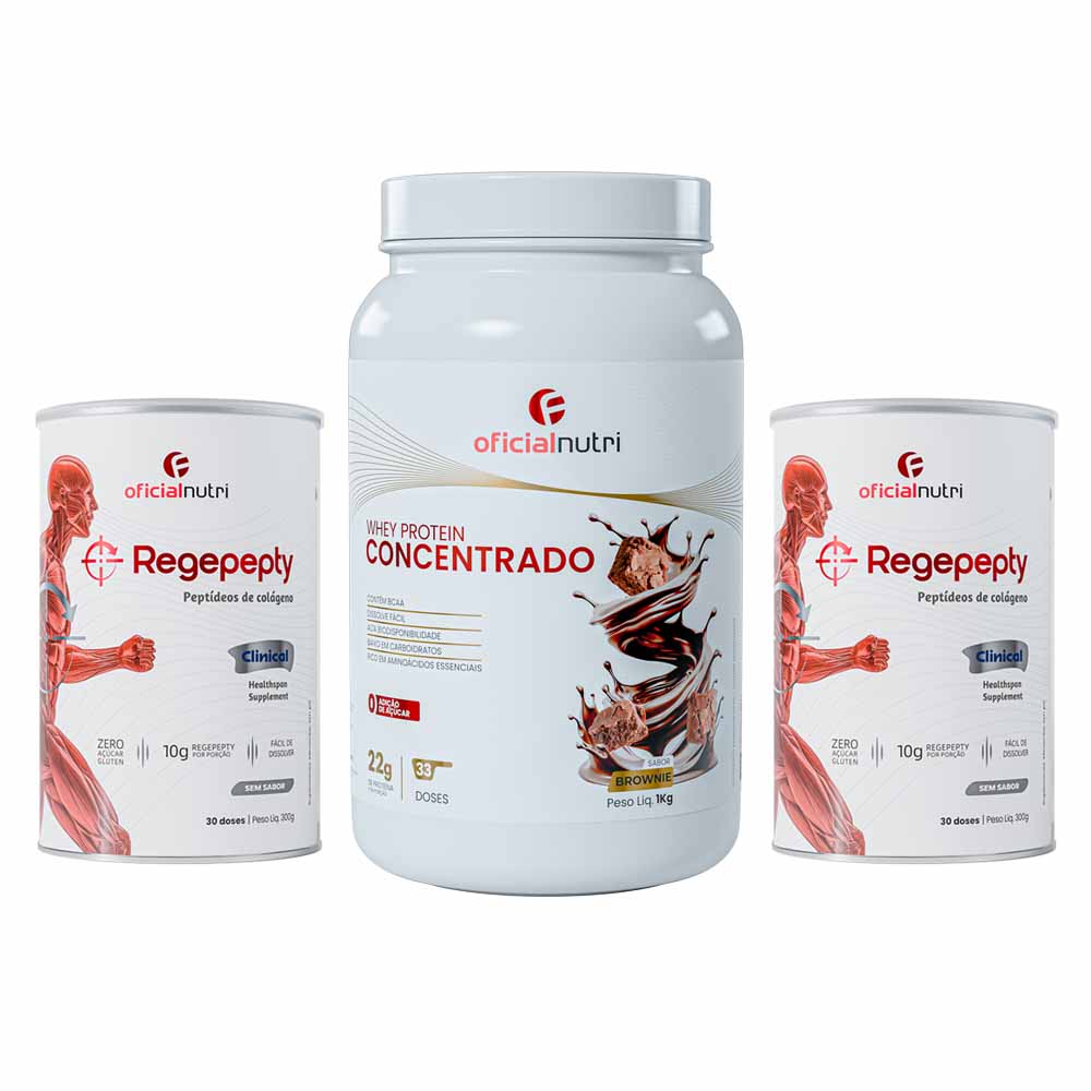 Whey Protein Concentrado + 2 Regepepty Clinical