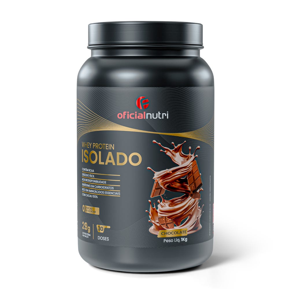 Whey Protein Isolado 1KG Chocolate