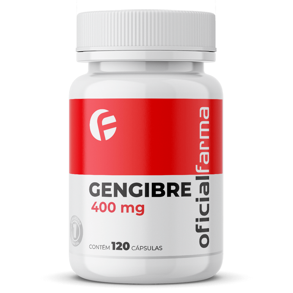 Gengibre 400Mg 120 C&aacute;psulas