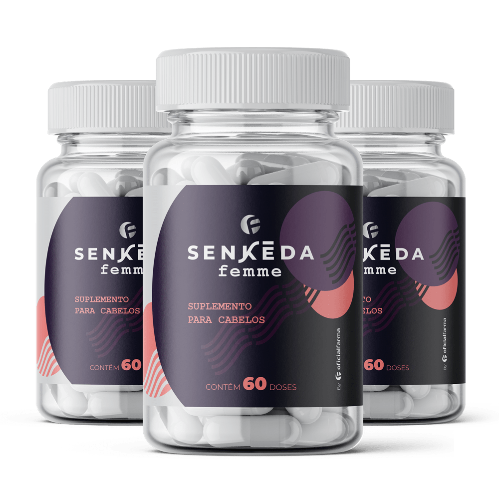 Senkeda Femme - Pack 45 dias suplemento capilar