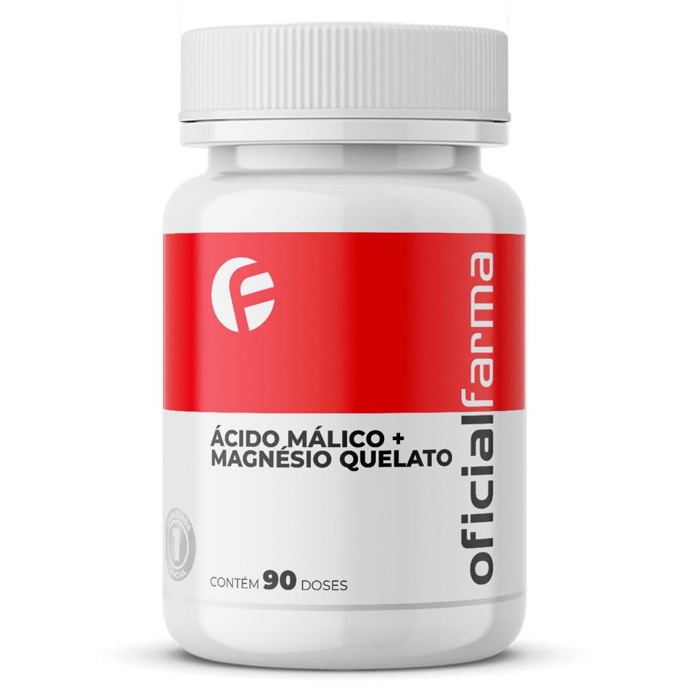 &Aacute;cido M&aacute;lico + Magn&eacute;sio Quelato 90 doses