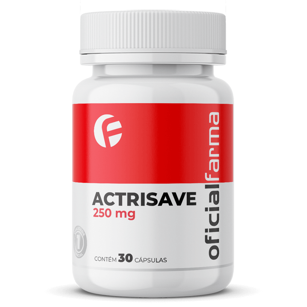Actrisave&trade; (Finasterida Like) 250mg 30 c&aacute;psulas