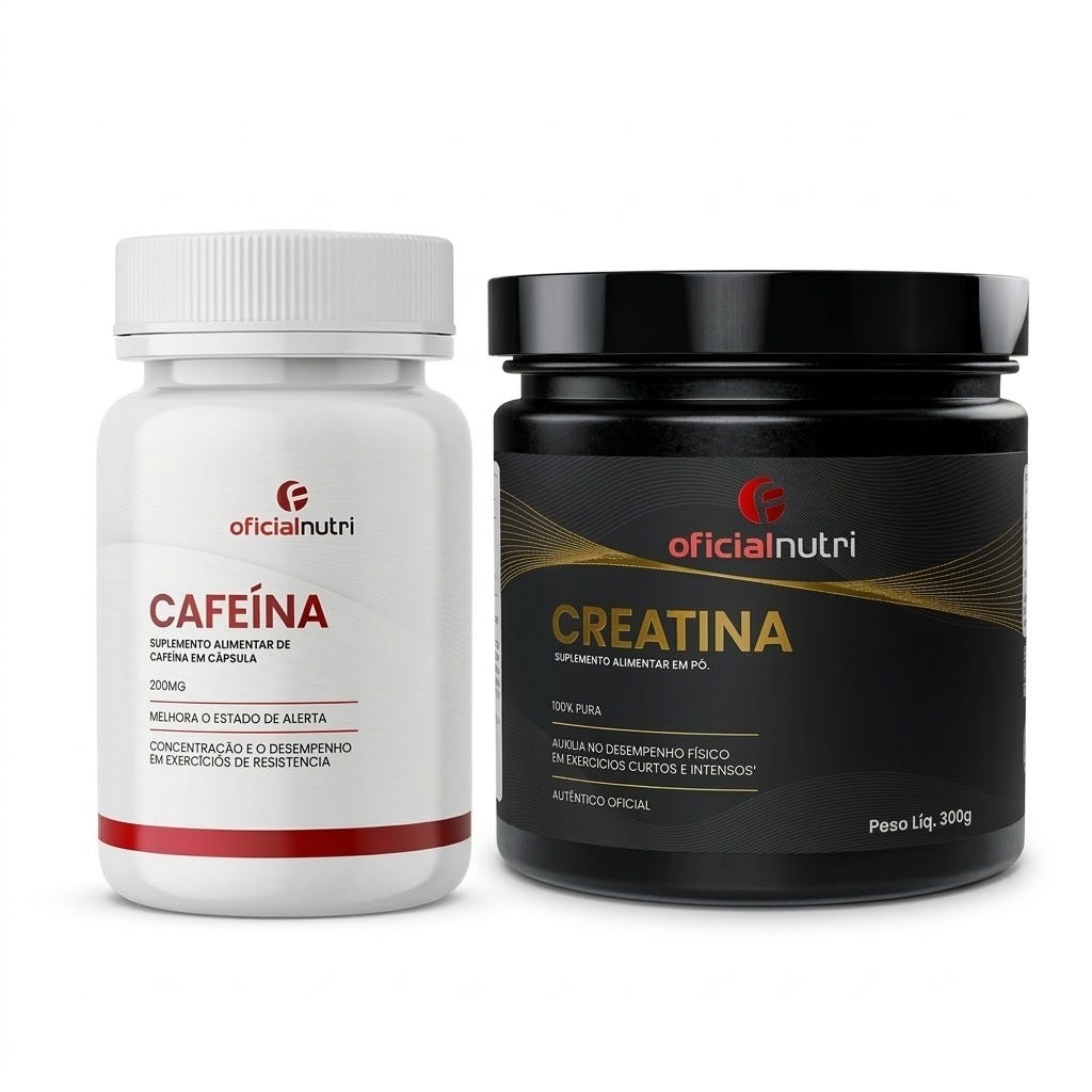Cafe&iacute;na + Creatina