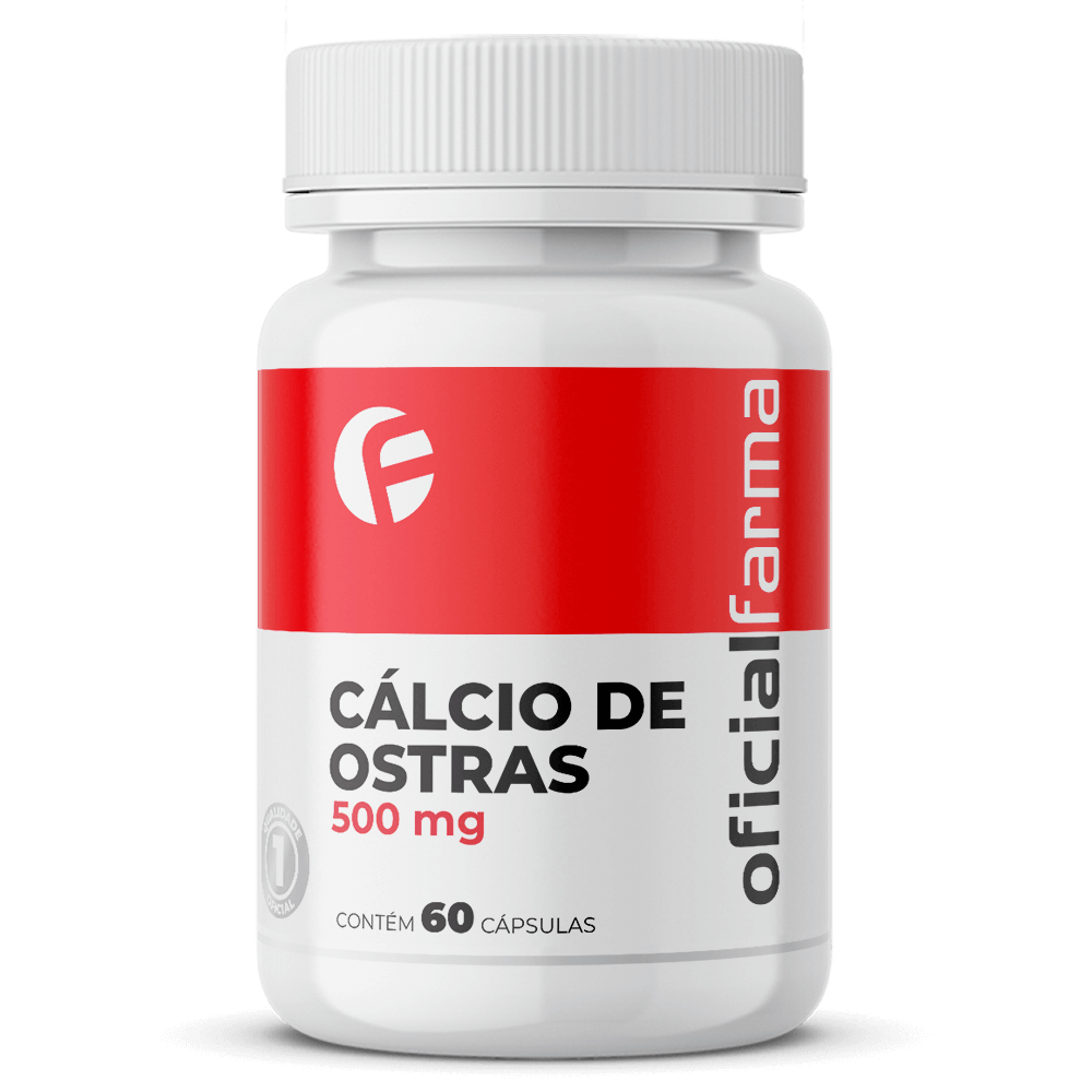C&aacute;lcio de Ostras 500 Mg 60 c&aacute;psulas