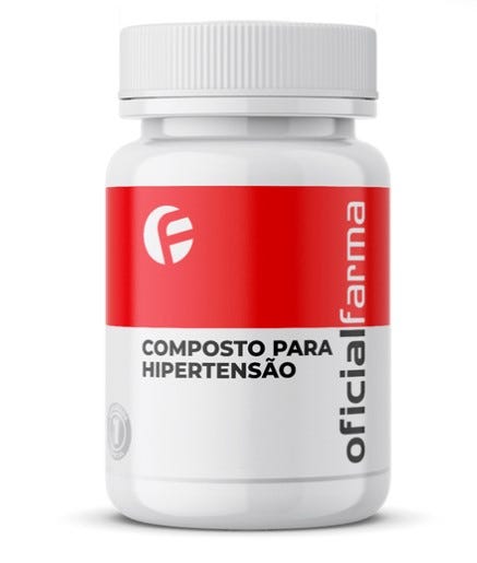 Composto Hipertens&atilde;o (Press&atilde;o Alta) 120 C&aacute;psulas