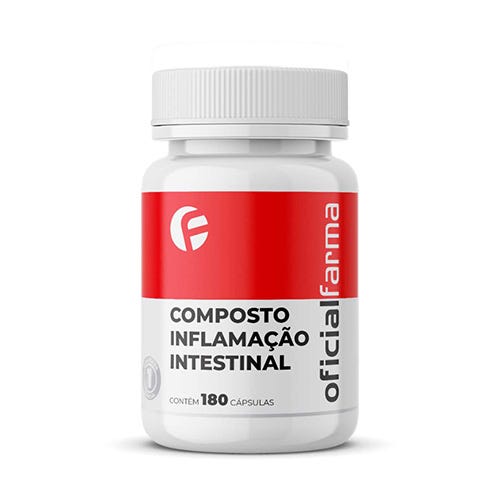Composto Inflama&ccedil;&atilde;o Intestinal 180 C&aacute;psulas