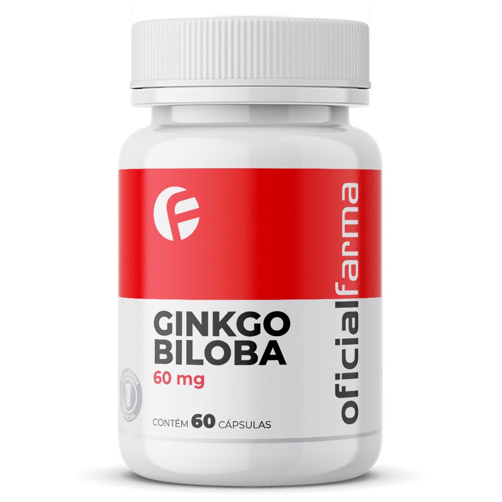 Ginkgo Biloba 60mg 60 C&aacute;psulas