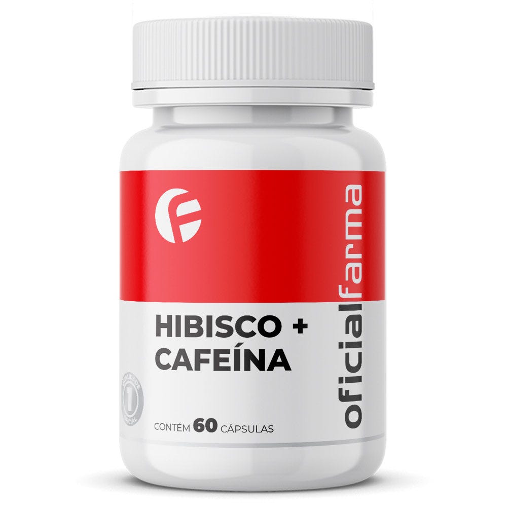 Hibisco + Cafe&iacute;na 60 C&aacute;psulas