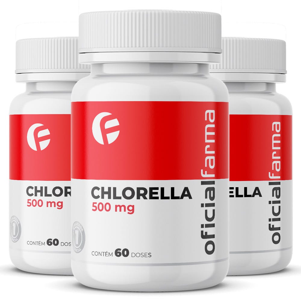 3 Chlorella 500Mg 60 Doses