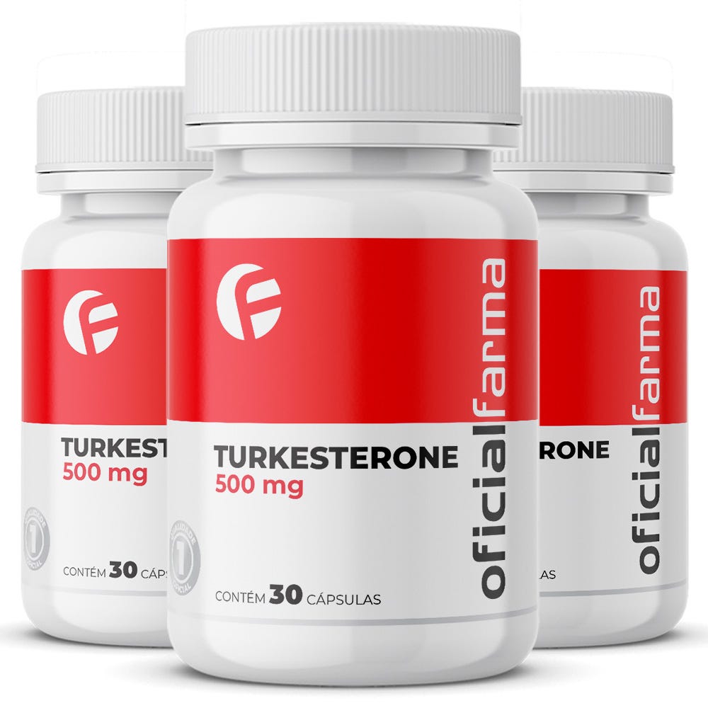 3 Turkesterone 500Mg 30 C&aacute;psulas