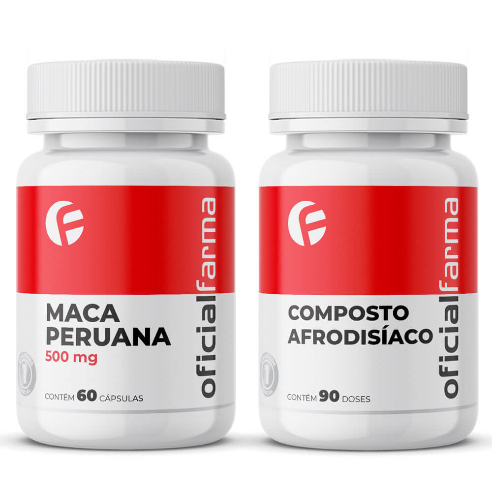 Libido Unissex - Maca Peruana + Composto Afrodis&iacute;aco