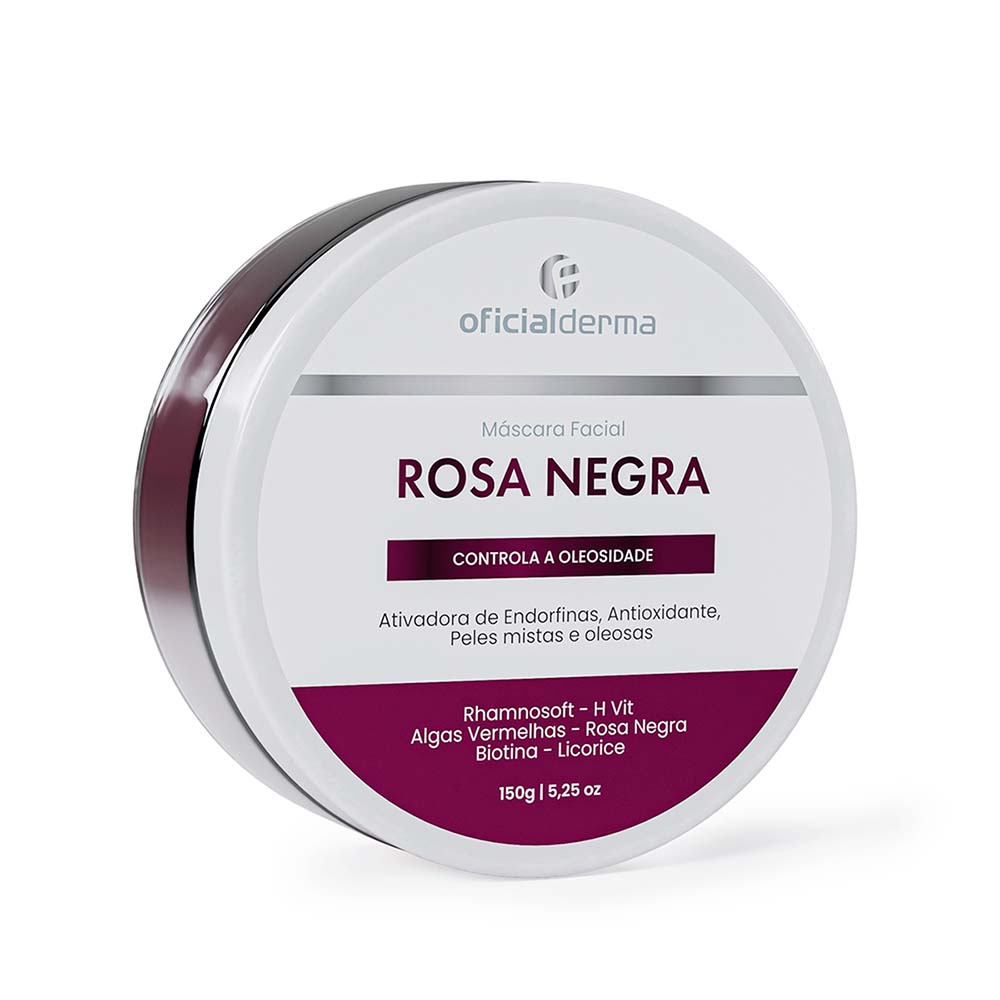 M&aacute;scara Facial De Rosa Negra