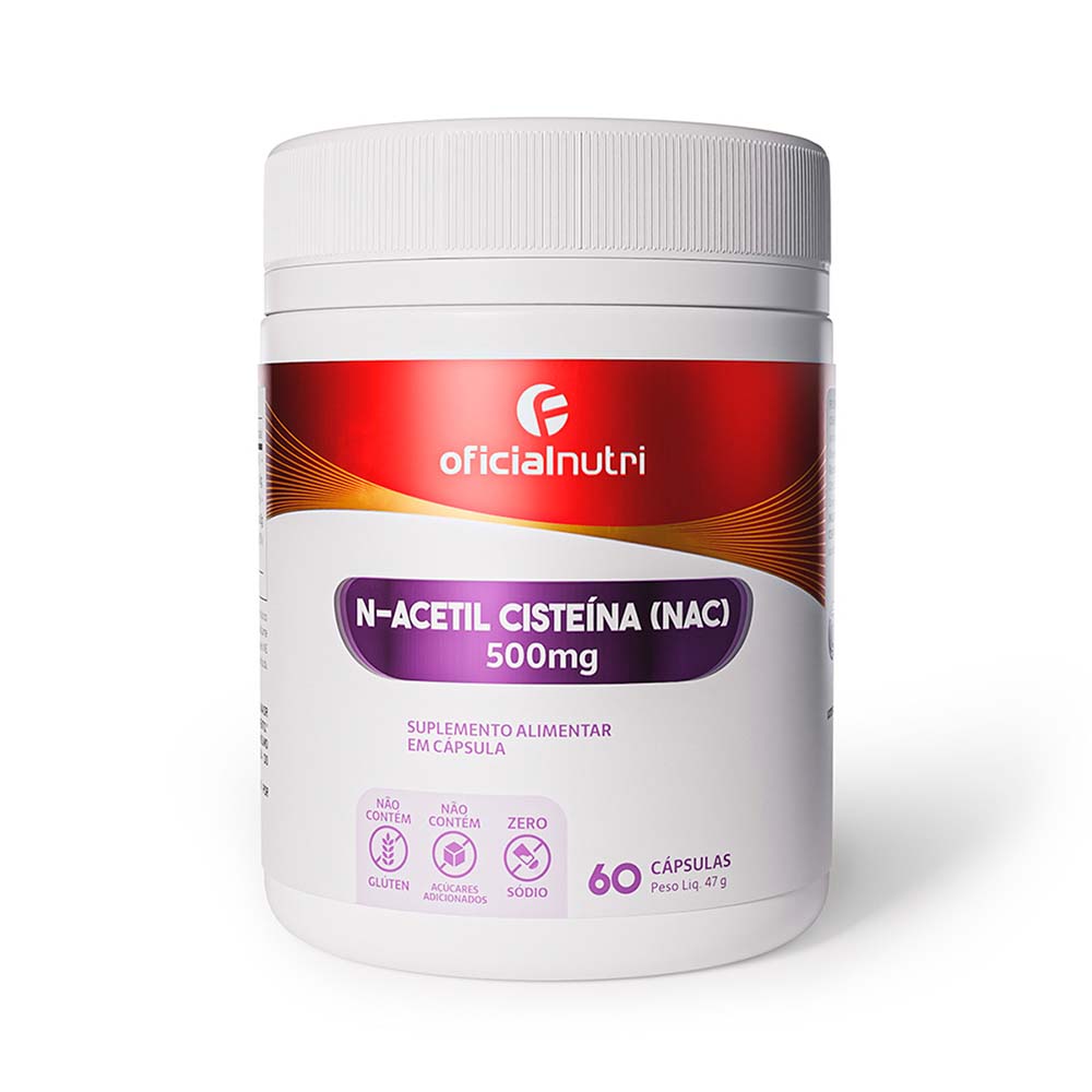 N-Acetil Ciste&iacute;na NAC 500mg