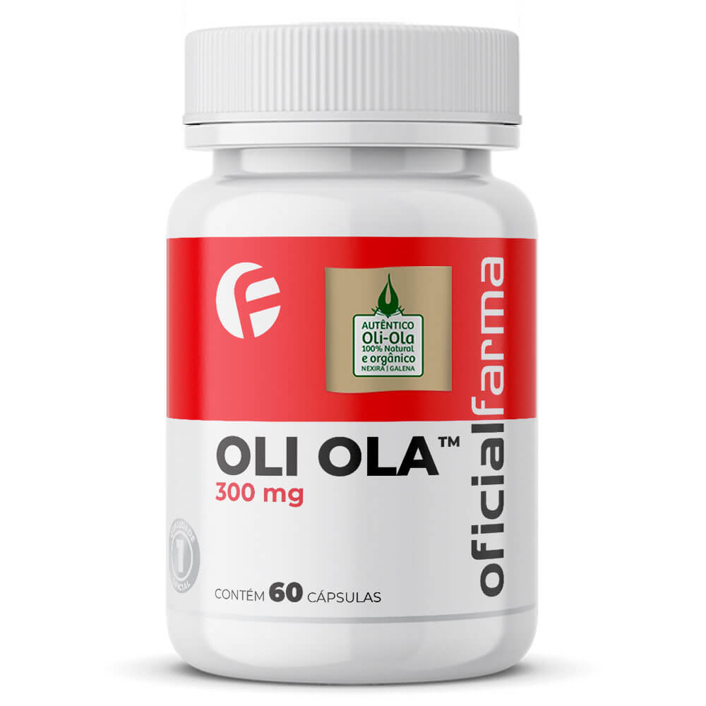 Oli Ola&trade; 300mg Peeling 60 C&aacute;psulas com Selo de Autenticidade
