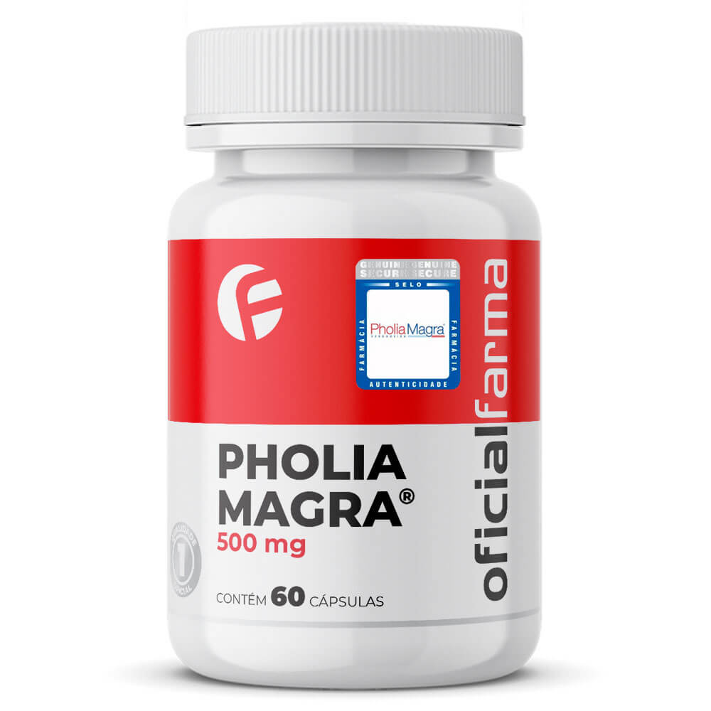 Pholia Magra&reg; 300mg 60 C&aacute;psulas Com Selo De Autenticidade