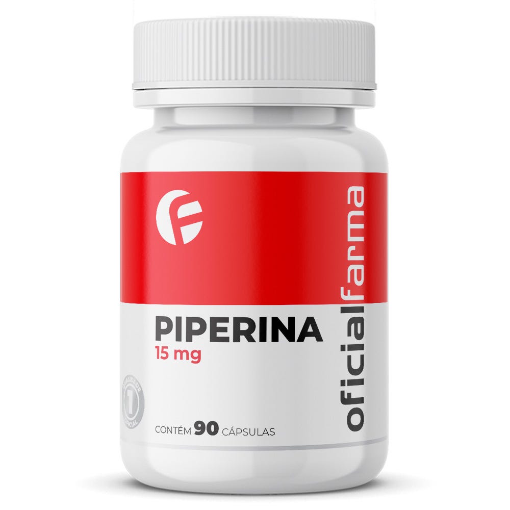 Piperina 15mg 90 C&aacute;psulas