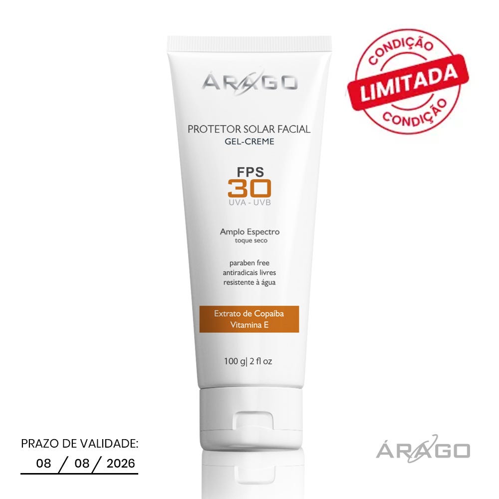 Protetor Solar Gel-creme FPS 30 Oil free 100g