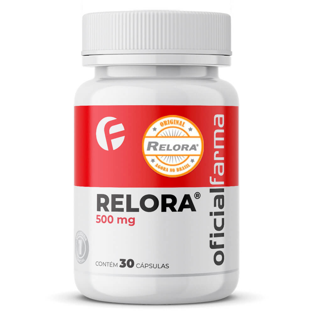 Relora&reg; 500Mg 30 C&aacute;psulas Com Selo de Autenticidade