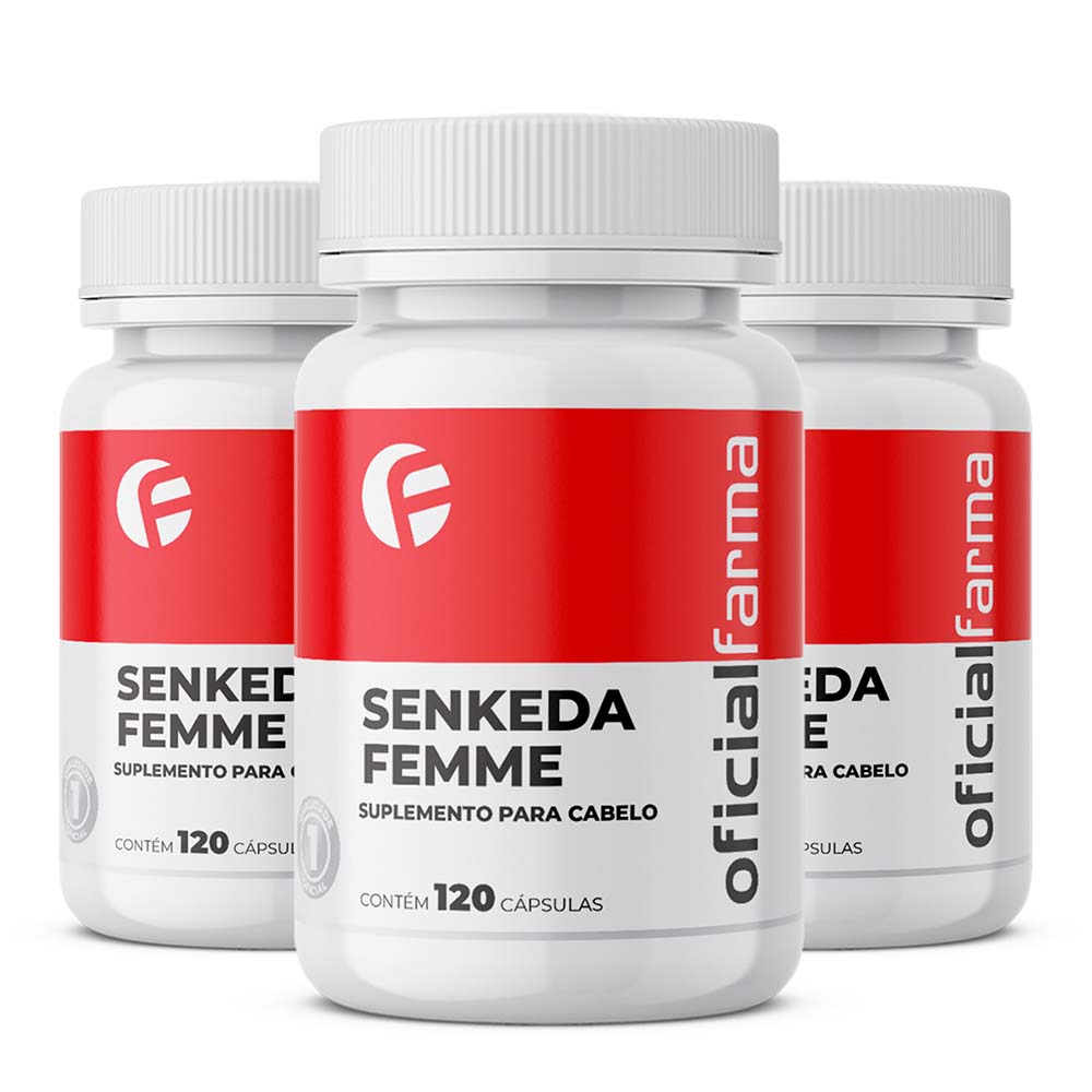 Senkeda Femme - Pack 45 dias suplemento capilar