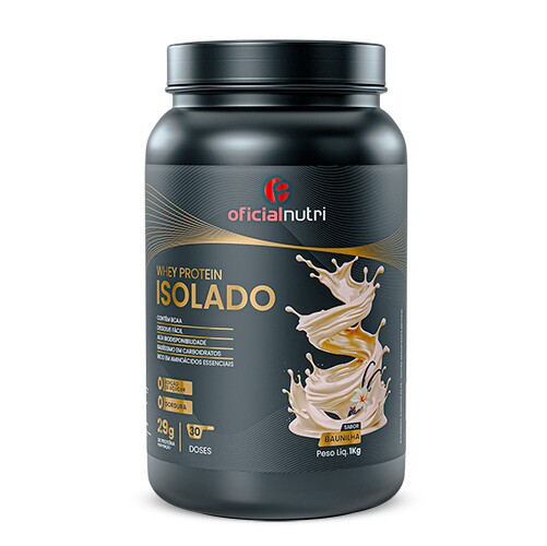 Whey protein isolado baunilha