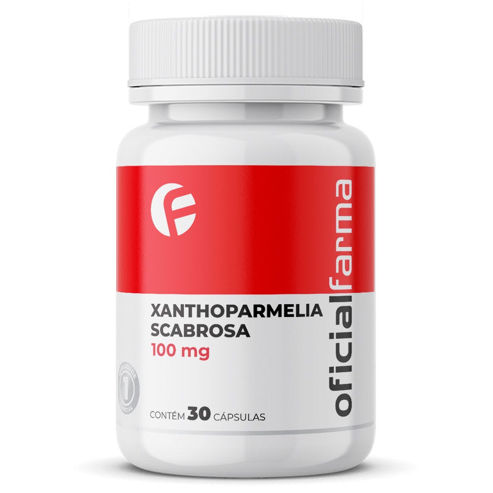 Xanthoparmelia Scabrosa 100mg 30 C&aacute;psulas